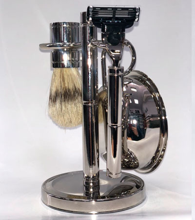 Бритвенный набор Barber Pro (Mach-3 , кабан ) TopStyle