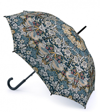 Зонт женский трость Morris Co Fulton L788-3847 StrawberryThief (Птицы)