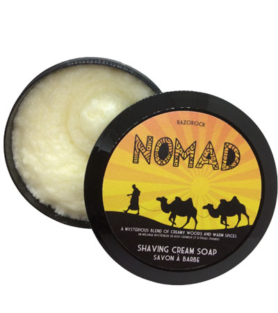 Мыло-крем для бритья RazoRock NOMAD Shaving Cream Soap 150мл.