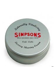 Крем для бритья Simpson Luxury Vanilla & Rose Shaving Cream -125мл.