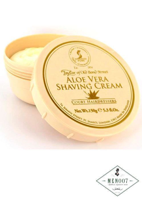 Мыло-крем для бритья Taylor of Old Bond Street Aloe Vera-150мл.