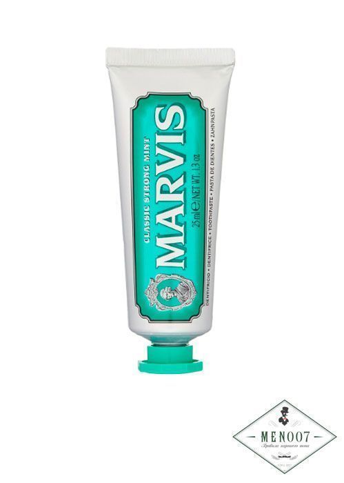 Зубная паста Marvis ( Насыщенная мята) Strong Mint Travel Size 25ml