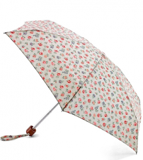 Суперкомпактный дизайнерский зонт «Цветы», механика, Cath Kidston , Tiny, Fulton L521-2536