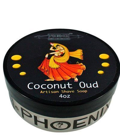 Мыло-крем для бритья ARTISAN ACCOUTREMENTS COCONUT OUD PHOENIX SHAVING SOAP -114гр.