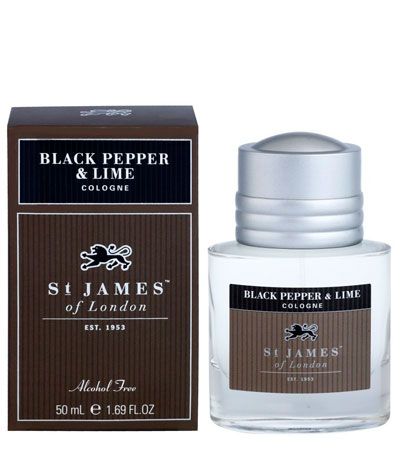 Одеколон St. James Of London Black Pepper & Lime (Безспиртовой) 50мл.