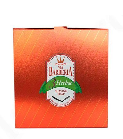 Мыло для бритья Via Barberia Herbae Shaving Soap -150г.
