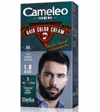 Мужская краска для волос Cameleo Men Hair Color Cream Black (Черный)