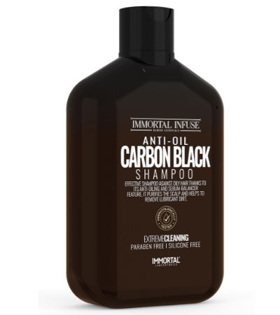 Шампунь для волоc CARBON BLACK IMMORTAL INFUSE -500 мл.