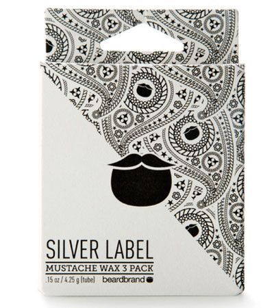 Набор воска для усов и бороды «Silver Label»Beardbrand (3 - 4,25гр.)