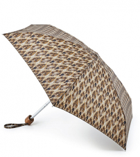 Суперлегкий женский зонт «Леопард», механика, Tiny, Fulton L501-2817