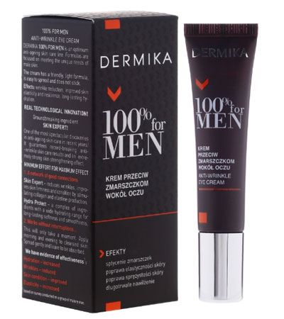 Крем против морщин для кожи вокруг глаз Dermika Anti-Wrinkle Eye Cream -15мл.