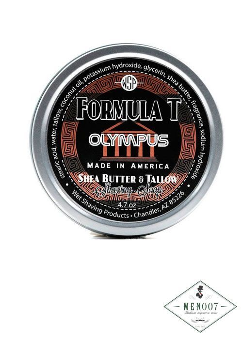 Мыло для бритья WSP Formula T Shaving Soap Olympu -125гр.