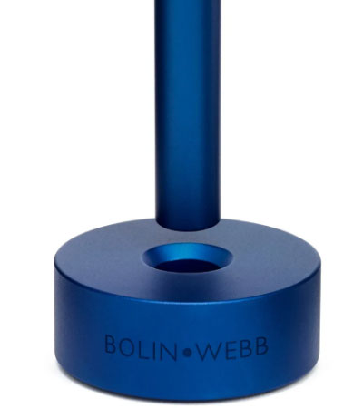 Набор Bolin Webb Generation, бритва матовая синяя, подставка матовая синяя