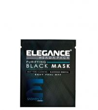 Черная очищающая маска для лица Elegance Black Peel-Off Facial Mask - 30 мл