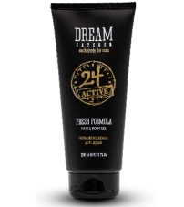 Дезодорант и гель для душа Dream Catcher Fresh formula 24 active Hair & body 300мл.