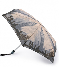 Зонт с фрагментом картины Клода Моне «Темза ниже Вестминстера», механика, Tiny, Fulton L794-2728