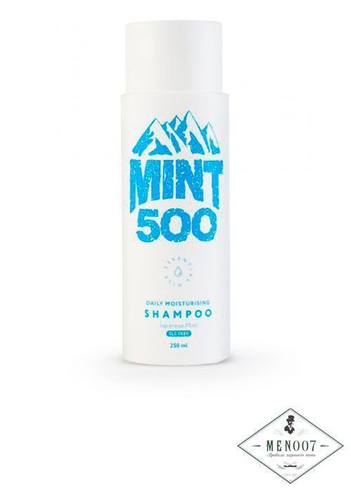 Шампунь увлажняющий Mint500 Daily Moisturising SLS Free Shampoo Japanese Mint 250 мл