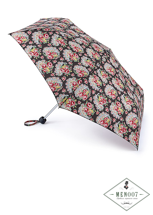Дизайнерский женский зонт «Розы», механика, Cath Kidston, Minilite, Fulton L768-3235