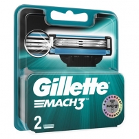 Gillette Mach3 сменные кассеты (2 шт)