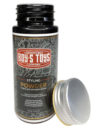Пудра для укладки волос Boy"s Toys «Styling Powder», 110 мл