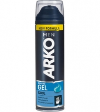 Гель 2 в 1 для бритья и умывания ARKO COOL -200мл.