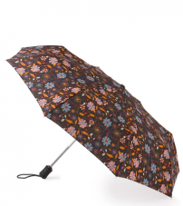 Женский зонт с большим куполом «Цветы», автомат, OpenClose-4, Fulton J346-3053